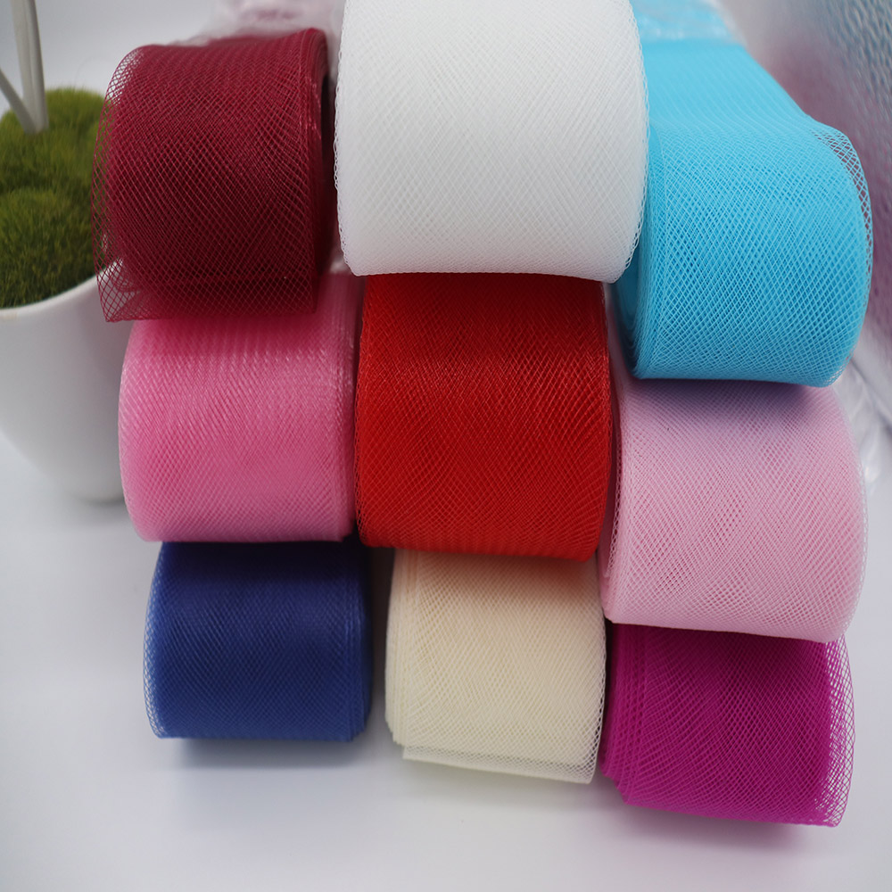 Event Suppliers - Yumuşak Polyester File Şerit Düz Krinolin