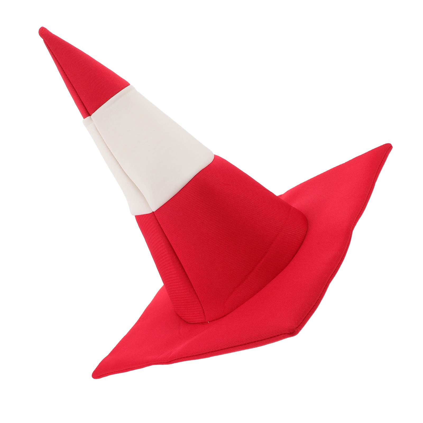 Party Hat Cone - Trafik Konisi Şapkası Kırmızı Beyaz Yenilikçi