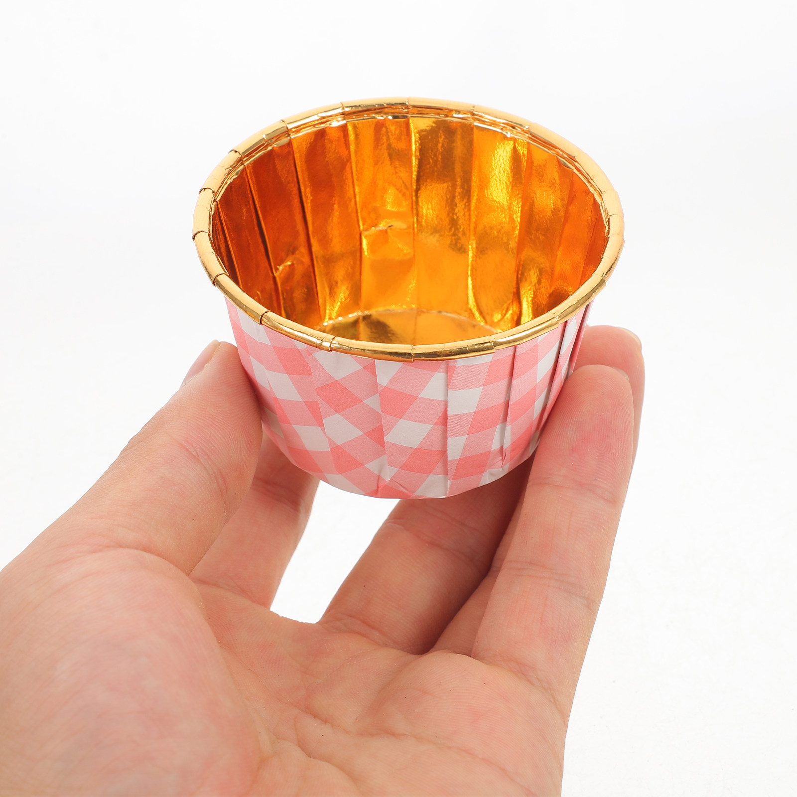 Plastic Cup 50Pcs - 50 Adet Alüminyum Folyo Kek Kalıbı,