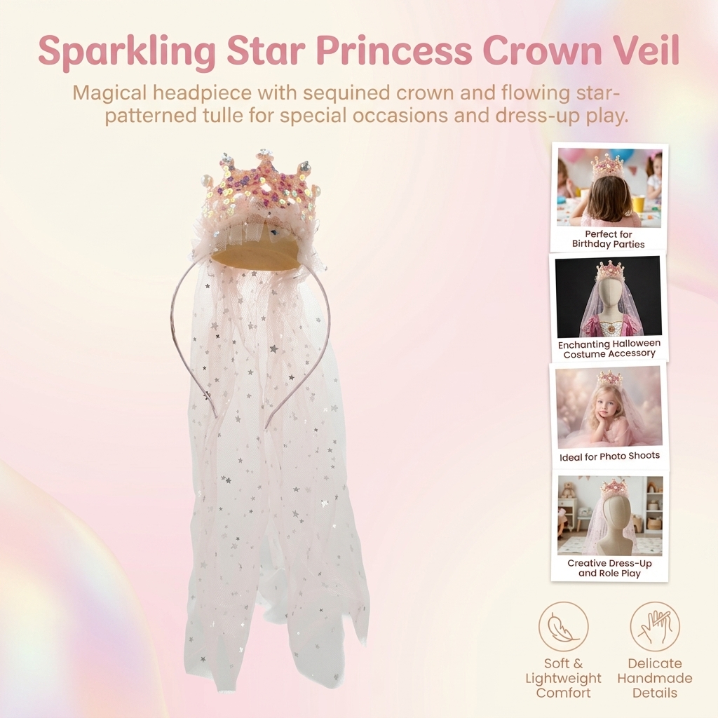 Prenses Taç Peçe Bantlar Işılt - Glitter Tablecloth incelemesi ve fiyatı