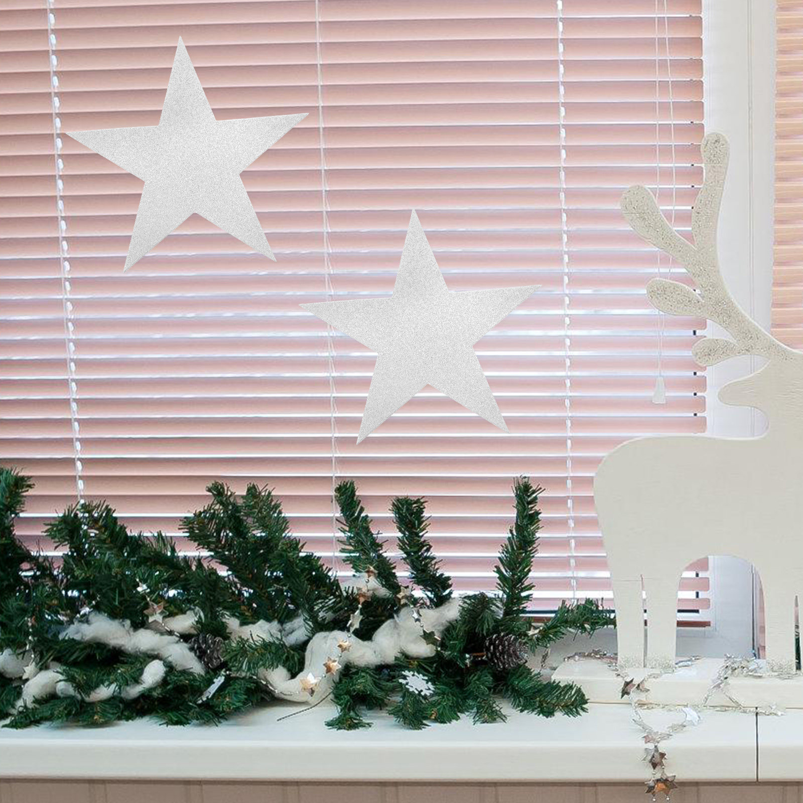 50 Yaprak Simli Yıldız Kesimle - Papercraft Supply Confetti incelemesi ve fiyatı
