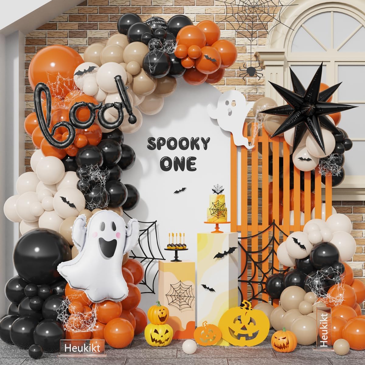 Cadılar Bayramı Küçük BOO Balo - Balloon Arch Kit incelemesi ve fiyatı