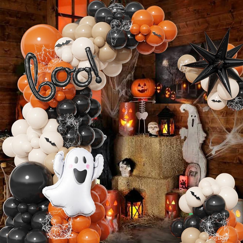 Cadılar Bayramı Küçük BOO Balo - Balloon Arch Kit incelemesi ve fiyatı