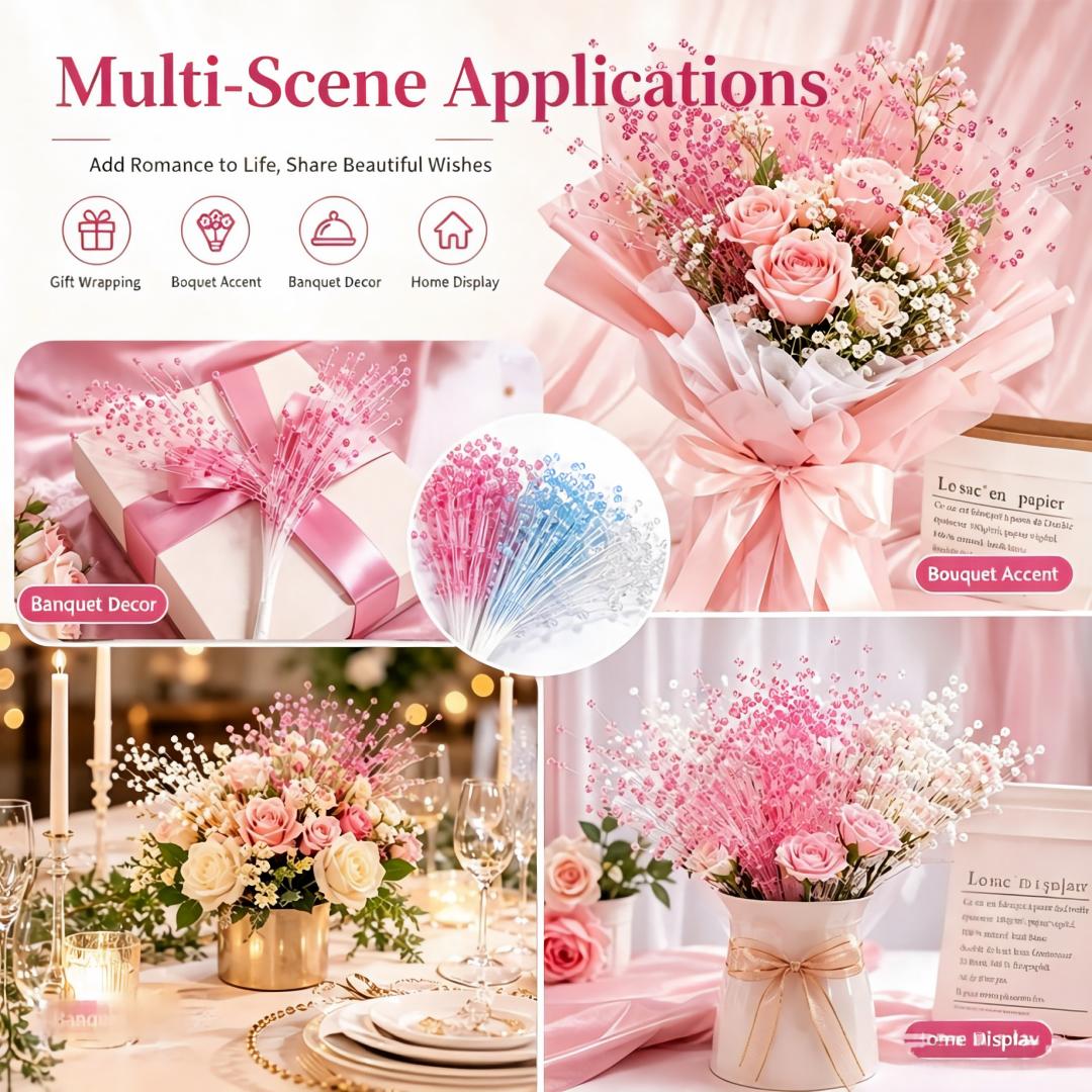 100 Adet 4mm x 24cm Beyaz Kırm - Centerpiece Stick incelemesi ve fiyatı
