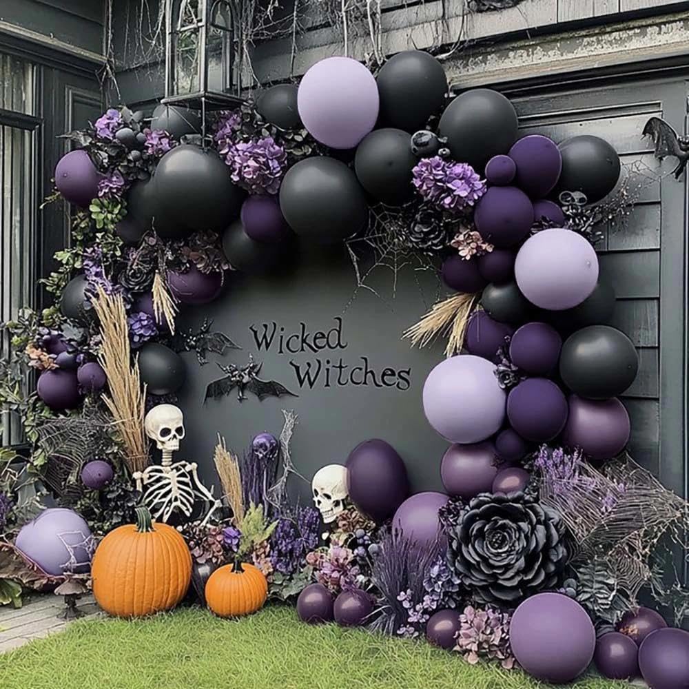 Siyah Mor Balon Kemer Seti Çif - Balloon Arch Kit incelemesi ve fiyatı